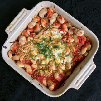 Sameh Wadi's Baked Giant Beans