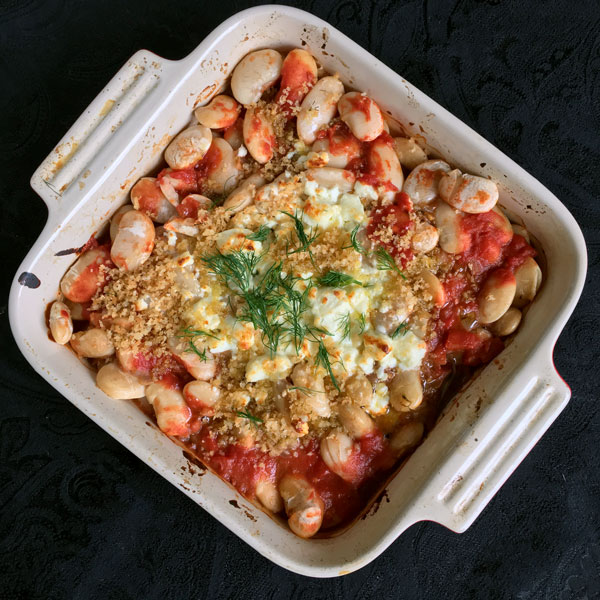 Sameh Wadi's Baked Giant Beans