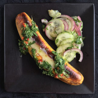 Baked Plantains con Queso