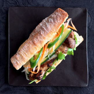 Bành Mí with Lemongrass Pork