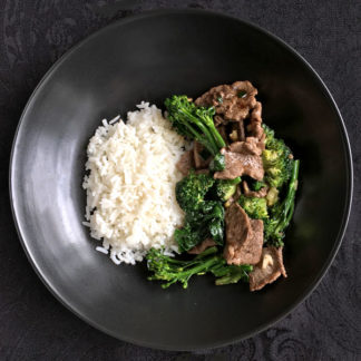 Beef with 3 Kinds of Broccoli