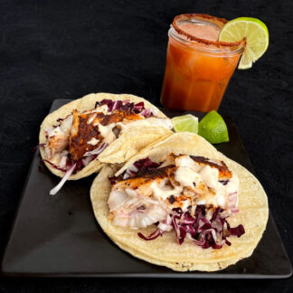 Blackened Trout Tacos
