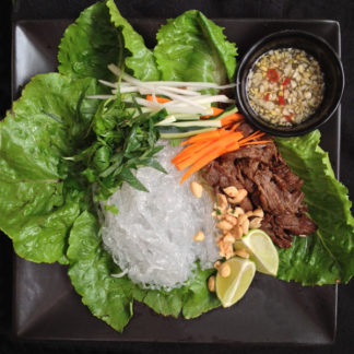 Vietnamese Rice Noodle Salad with Beef