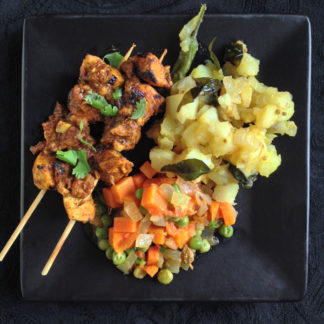 Chicken Dinner, Indian-Style