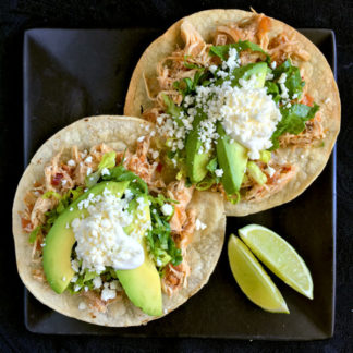 Chicken Tinga Tostadas