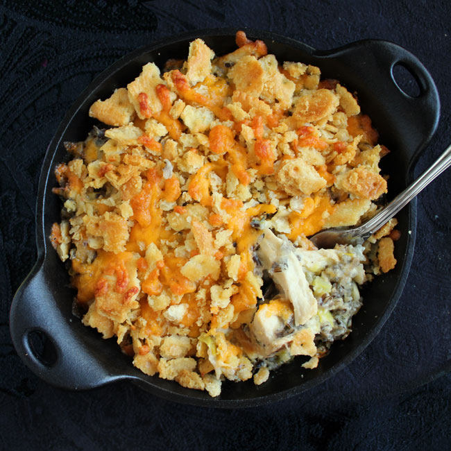 Wild Rice Chicken Hot Dish