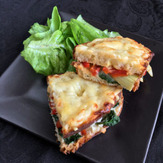 Vegetarian Croque-Monsieur with Bistro Salad