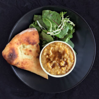 Dal with Naan