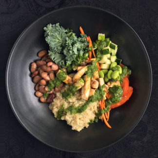 Tofu Grain Bowl