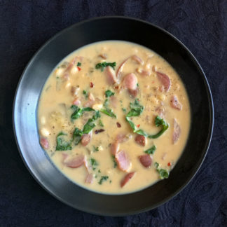 Vegetarian Italian Wedding Soup (Zuppa Toscana)