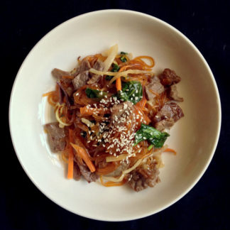 Japchae (Korean Beef Stir-Fry)