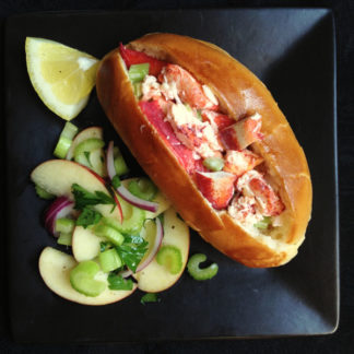 Lobster Rolls with Celery-Apple Salad
