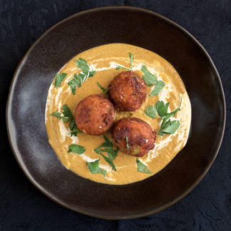 Malai Kofta (Veggie-balls in Curry Gravy)