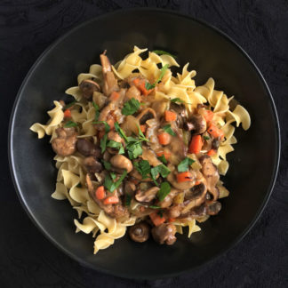 Mushroom Stroganoff