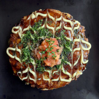 Okonomiyaki (Japanese Potato Pancake)