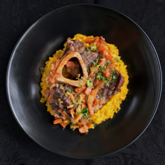 Osso Buco with Risotto alla Milanese