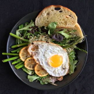 Pan-Seared Asparagus Salad