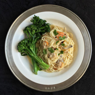 Pasta and Shellfish with Butter Broth