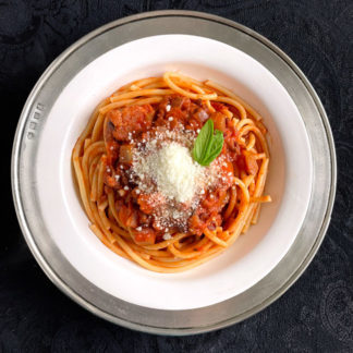 Perciatelli alla Bolognese Vegetariana