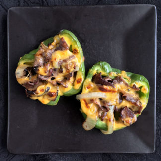 Philly Cheesesteak Stuffed Peppers