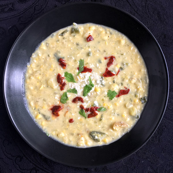 Poblano Corn Chowder