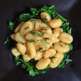 Pumpkin-Potato Gnocchi with Sage Brown-Butter ARCHIVE