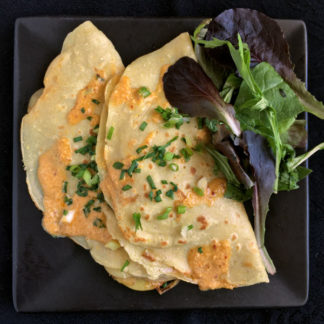 Quinoa and Corn Flour Crepes