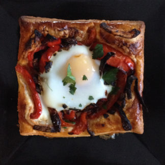 Red Pepper and Egg Galettes