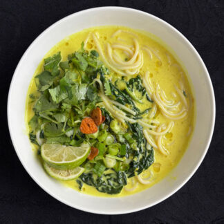 Restorative Ginger-Turmeric Noodle Soup