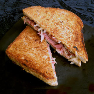 Reubens with Carrot Salad