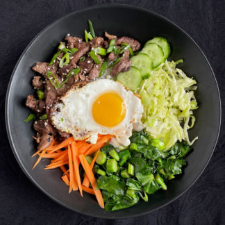Korean Beef & Egg Rice Bowl