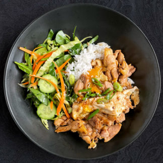 Japanese Chicken & Egg Rice Bowl