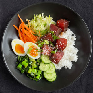 Hawaiian Poké Rice Bowl