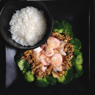 Honey Walnut Shrimp and Broccoli