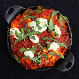 Skillet Vegetable Lasagna