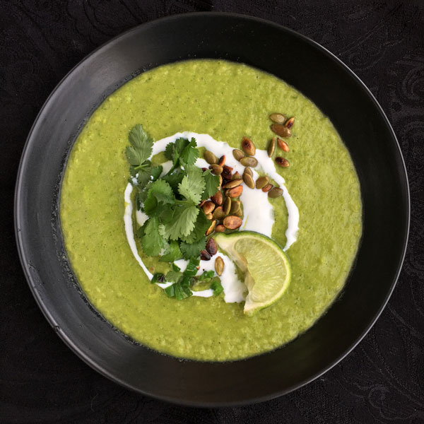 Sopa Verde de Elote