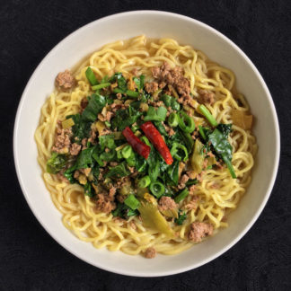 Spicy Noodles with Ground Turkey