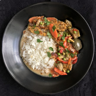 Thai Green Curry with Tempeh