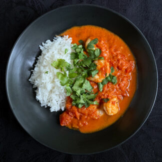 Thai Red Curry with Shrimp