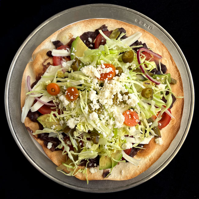 Nopales Tlayuda (Oaxacan Cactus Pizza)