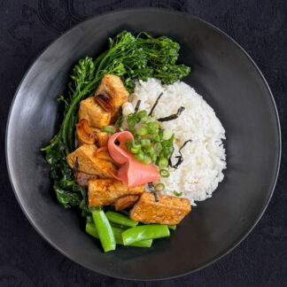 Tofu Donburi (Japanese Rice Bowl)