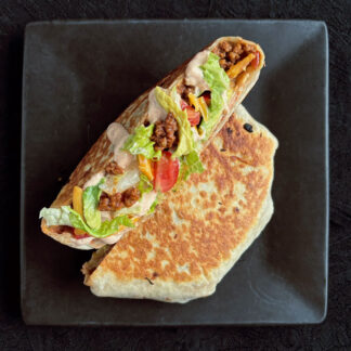 Vegetarian Crunchwrap Supreme