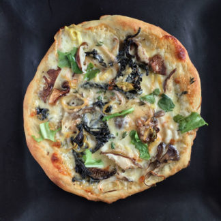 Wild Mushroom & Leek Pizza